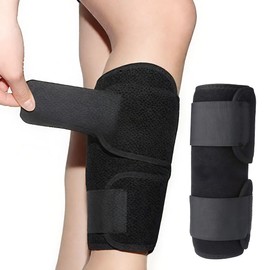 KIRZAX Calf Support, Calf Muscle Tear Band, Adjustable Men's and Women's Compression Calf Sleeves with Added Stretch Bandage for Calf Pain, Strains, Swelling and Cramps