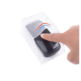 ZUYOOK PC Waterproof Doorbell Cover, Transparent Doorbell Cover Waterproof Cover Wireless Smart DoorWaterproof Splashproof Box(Doorbell not Included) for Protective doorbell（1pack）