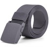 Justay Comf Men's Nylon Canvas Belt for Men, Belt Continuously