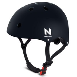 NIKISHAP Kids Adjustable Bike Helmet, Suitable for Toddler Kids Ages 2-14 Boys Girls, Multi-Sport Safety Cycling Skating Scooter Helmet