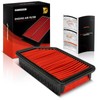 A-Premium Pre-oiled Engine Air Filter Compatible with Kia Soul 2012-2019,