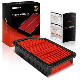 A-Premium Pre-oiled Engine Air Filter Compatible with Kia Soul 2012-2019, Rio 2012-2017 1.6L & Hyundai Accent Veloster 2012-2017 1.6L, Replace# SPA2472