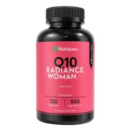 Q10 + Vitamina E 120 Cápsulas Radiance Woman Nutripass Sin Sabor
