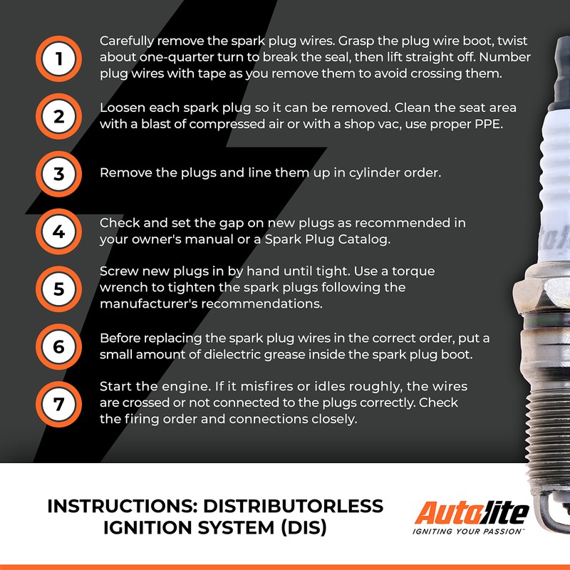 Autolite Iridium XP - Bujía de repuesto automotriz XP103 (paquete