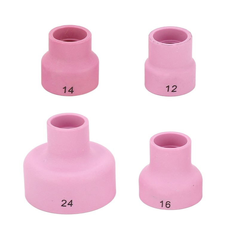 Ceramic TIG Cup Kit Set 12# 14# 16# 24# 2.4mm
