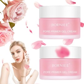 Pore Primer Gel Cream, Makeup Pore Filler, Primer und Makeup Basis, Porenverfeinernd und glättend, Gel-Based & Hydrating Face Primer For Smoothing Skin & Gripping Makeup, Moisturizes & Primes, Pack 2