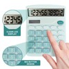 BOSIOBUF Basic Calculator with Comfortable Large LCD Display, 12 Digits