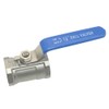 VARMHUS 2PCS 1-1/4" Stainless Steel 304 Ball Valve 1Pc Type