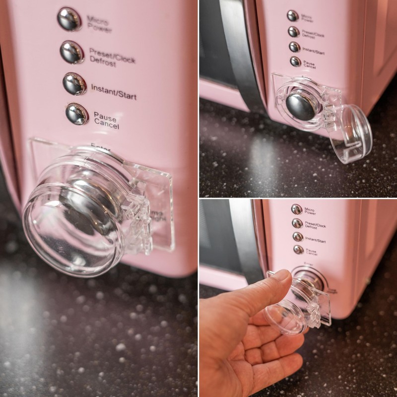 Cooker Child Lock Set, 7 Pack, Cooker Knob Cover and