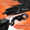 FOVPLUE 1.25" Highway Footpegs,Short Angled Adjustable Highway Pegs w/Mounts for