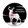 10 Pack, Fluorescent Orange, Vertical, Zipped, Hunting & Fishing License