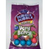 Dubble Bubble Very Berry Black Rasp, Blueberry Gum Balls 4oz.
