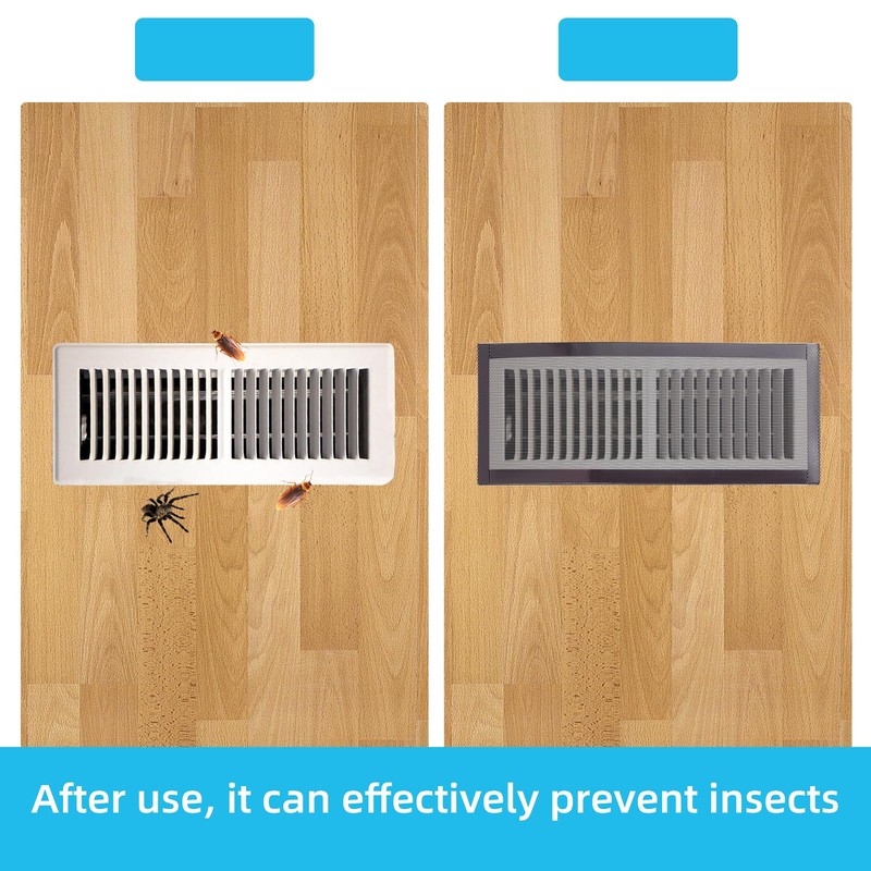 NICENEEDED 6 Pack Magnetic Vent Covers, 11.8 x 4 Inch