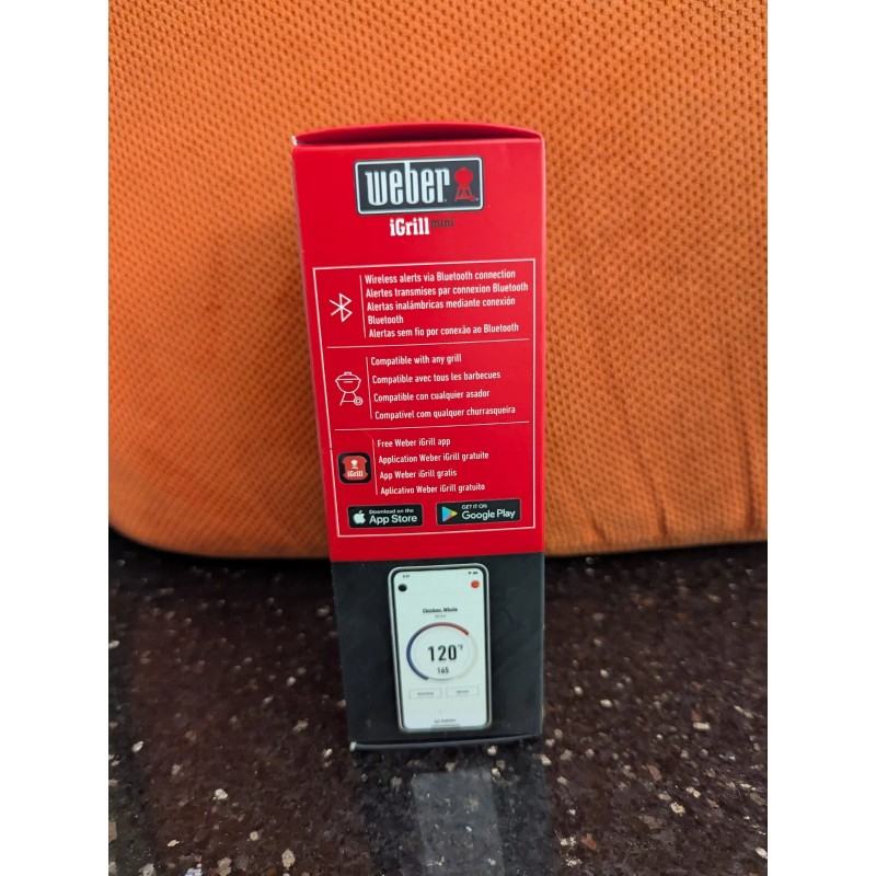 Weber iGrill Mini Digital Bluetooth Thermometer – Model 2156 –