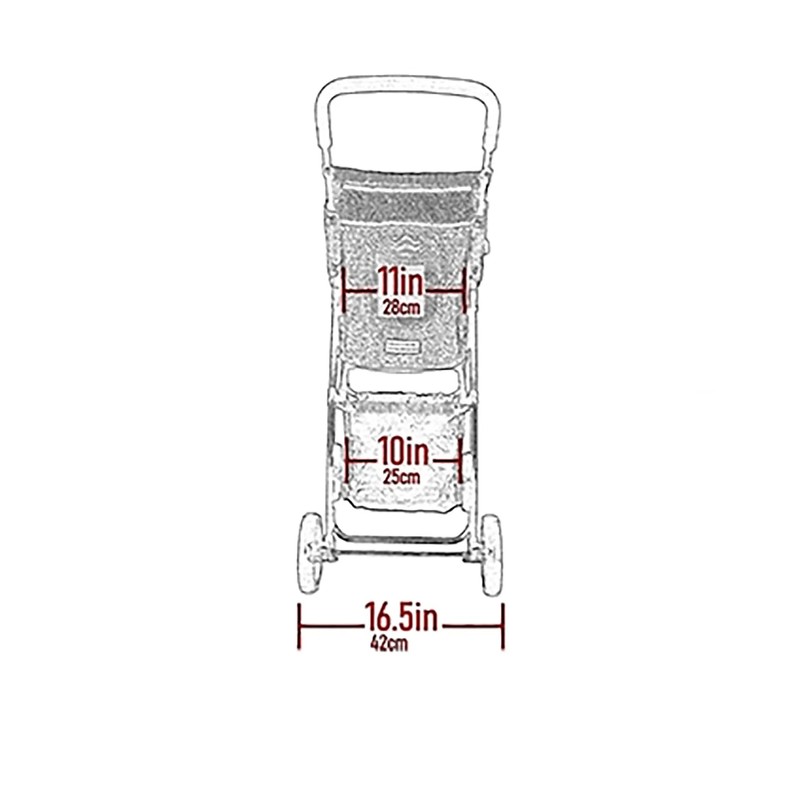 Pet Gear Happy Trails Lite Pet Stroller for Cats/Dogs, Zipper