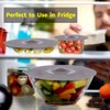 Silicone Lids for Pots & Pans - BPA Free, Microwave