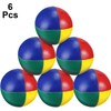 HOT BARGAINS 6 X Juggling Balls Durable Soft Smooth For