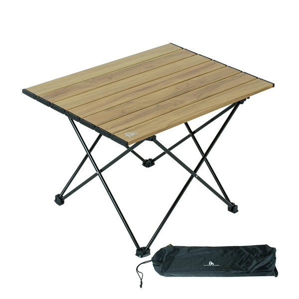 iClimb Ultralight Compact Camping Alu. Folding Table with Carry Bag,