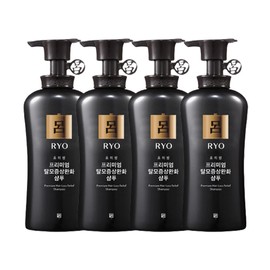 Ryo Choui Bang Premium Hair Loss Symptom Relief Shampoo 490ml / 려 초의방 프리미엄 탈모증상완화 샴푸 490ml 4개