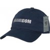 Rapiddominance Men's Standard Relaxed Embroidered Caps, Navy