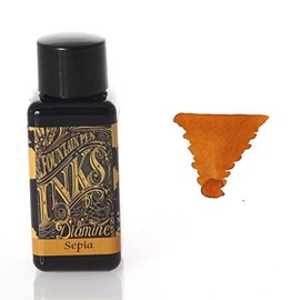 Diamine 30 ml Bottle Fountain Pen Ink, Sepia