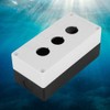 1PC Button Switch Box BX3 22mm 3 Holes Push Button