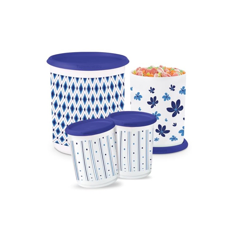 Tupperware Set de 4 Botes Toque Magico