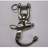 Jaw Swivel Eye Shackle Marine Grade Stainless Steel 316,Silver Tone