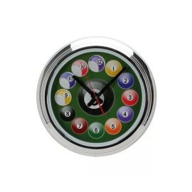 CHH 13" Billiard Pool LED Wall Clock with Ball Markers Design