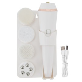 Facial Cleansing Brush Pore Shrinkage Blackhead Cleaning Electric Facial Brush with Replaceable Brush Head