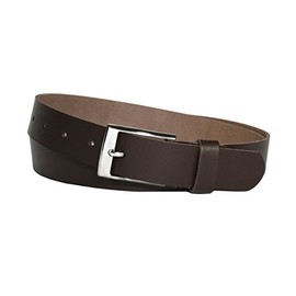Vascavi Genuine Leather Belt, 3 cm Wide and Approx. 0.25 cm Thick, Belt, Waist Belt, Denim Belt, Made in Germany, dark brown