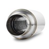 A-KARCK 2.5" Inlet Exhaust Resonator, 2.5" Inlet 2.5" Outlet 11.5"