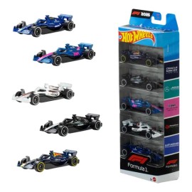 Pack 5 Autos F1 Hot Wheels Let's Race 3 Años En Adelante 5 Pack Multicolorido