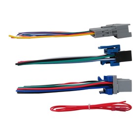 XSPANDER Updated Radio Wring Harness Male Female Plug Replacement Fit for GMC Sierra 2003-2007, Fit for GMC Canyon 2004-2012, Fit for GMC Envoy 2002-2009, Fit for GMC Savana 2003-2007 Full Size Van