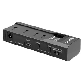MAIWO K10635N type C 10Gbps to dual bay HDD/NVMe M2 SSD clone converter for 2.5" and 3.5" SATA