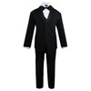 Luca Gabriel Toddler Boys 5 Piece Classic Fit Formal Suit