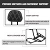 CHIFUN Rear Passenger Backrest Sissy Bar Compatible with Harley Street