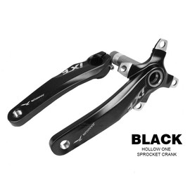 JPFASHIONING Bicycle Crankset Mountain Bike Crank Arm Set 170mm 104 BCD with Chainring Bolt for MTB BMX Road Bike Compatible with Shimano, FSA and Gaint