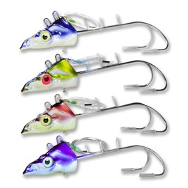 [ELPIS] Tachiuotenya Gobble Dragon Double Hook No. 50 Tachiu Fish Ship Elpis (4 Color Set)
