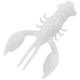 Dr.Fish 8 Pack Crawfish Soft Lure 2.5'' Plastic Soft Fishing Lures Bass Fishing Artificial Crayfish Baits Swimbait for Crappie Trout Walleye Perch Bluegill Panfish Pearl