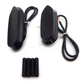 SMT- LED Signal Black Mirror Block Off Base Plate Compatible with 05-08 GSXR1000 06-12 GSXR600 gsxr750 [P/N: MT222-010A]