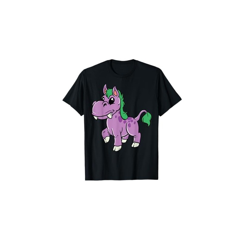 Cute Cartoon Unicorn Character For Children T-Shirt