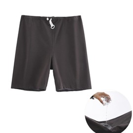 LAROTSUBA Leak-Proof and Washable Urinary Incontinence Pants,Reusable Incontinence Trousers,Adult Diaper Pants,Waterproof Patient Care Trousers for Bedridden,Elderly,Mobility Impaired(Short,Grey,L)