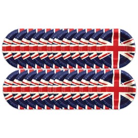 Robelli 24 x Union Jack King's Coronation Disposable Paper/Card Bowls