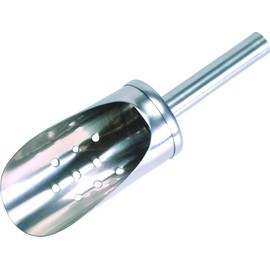 Ice scoop 20 cm stainless steel
