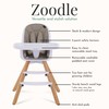 Evolur Zoodle 2 in 1 Convertible Baby High Chair in