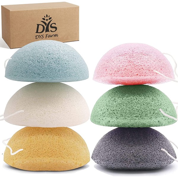Natural Konjac Sponge Set Konjac Facial deep Cleansing and Exfoliation