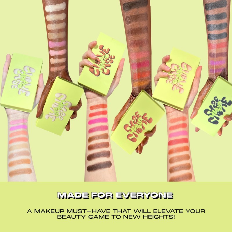 Made by Mitchell | Curve Case Matte Cream Blusher Palette