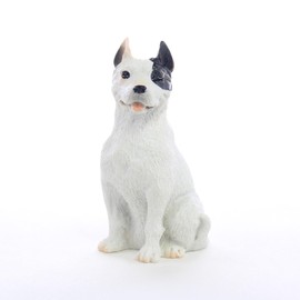 Conversation Concepts Pit Bull Terrier Miniature Dog Figurine - White