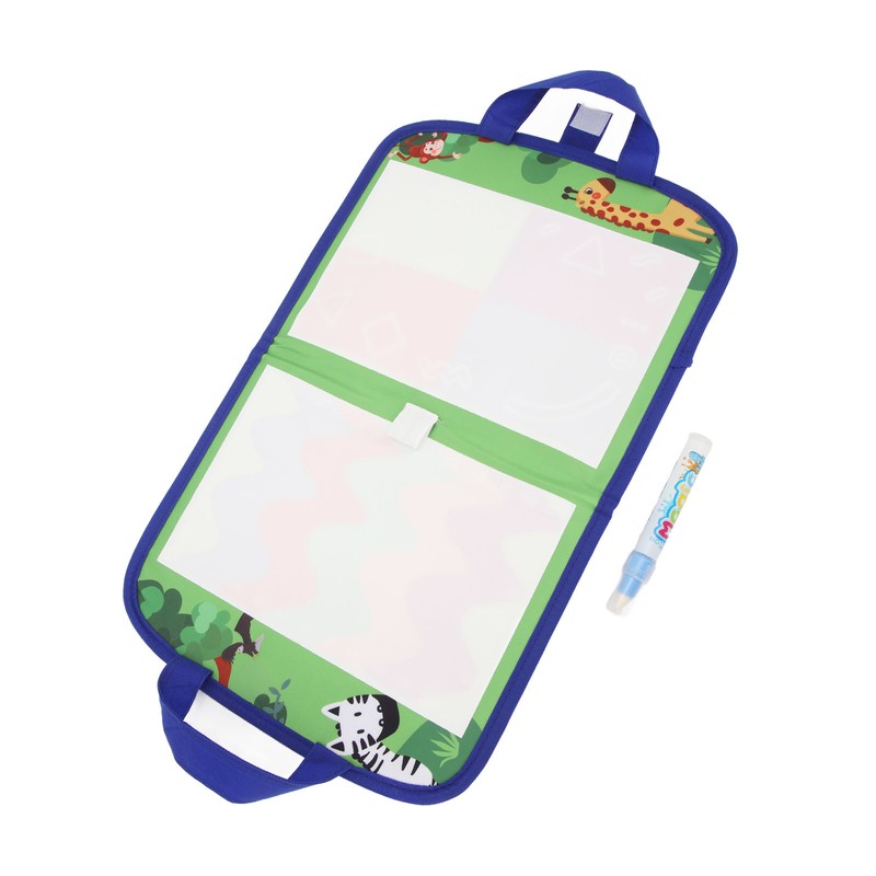 Kids Water Painting Board Portable Handle Reusable Mess Free Educational